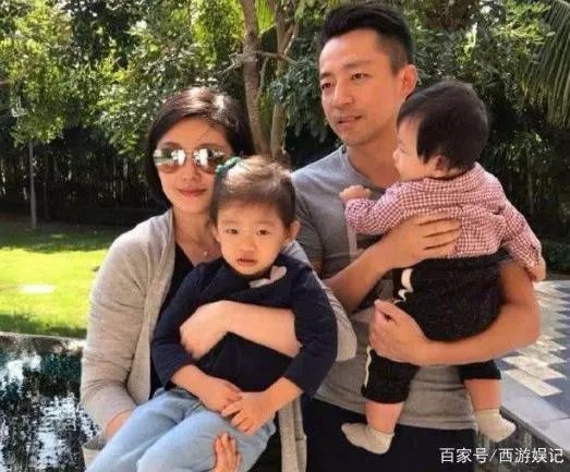 汪小菲晒儿女合照：儿女双全一个好字,汪小菲一家幸福照