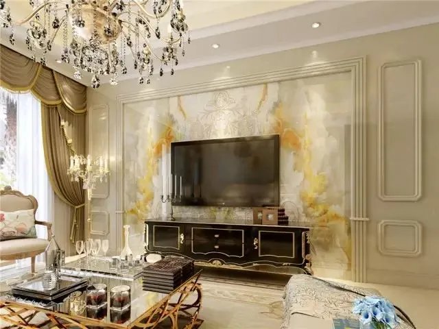 罗马柱背景墙案例及安装流程示意图