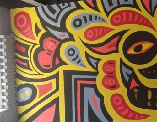 墙绘用什么颜料和工具