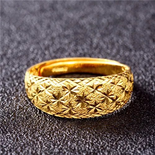 黄金戒指款式 2017男女时尚黄金戒指款式推荐