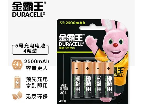 十大充电电池品牌—充电电池品牌推荐