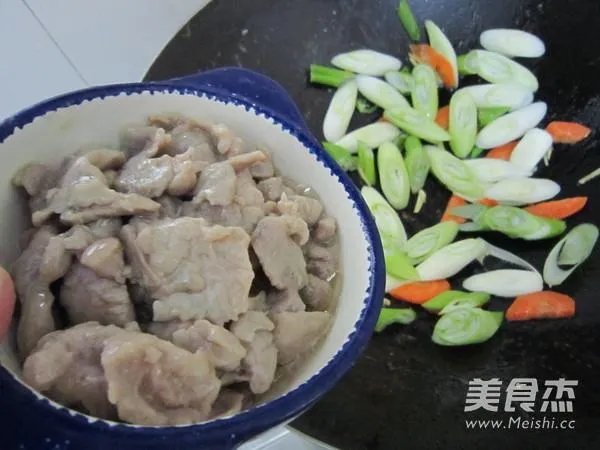 大葱炒肉的做法窍门
