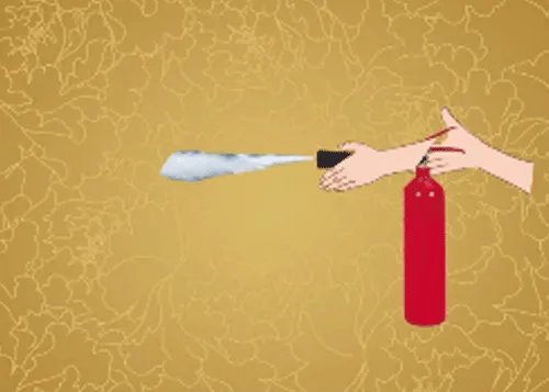 怎样使用干粉灭火器