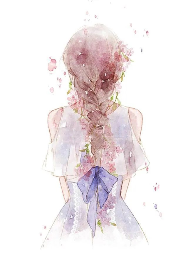 长发高冷女生头像？