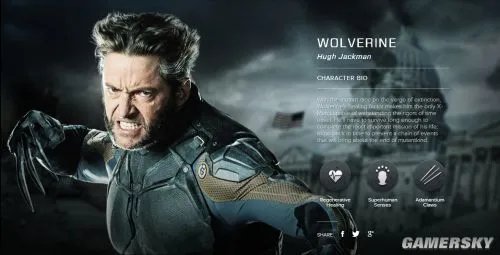 《X战警：逆转未来》曝官方角色信息 范冰冰饰演“闪烁”能力超强