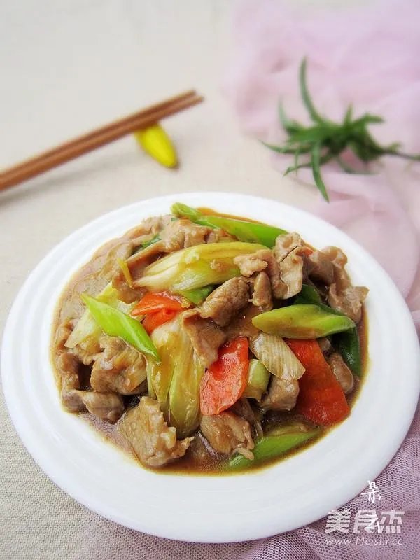 大葱炒肉的做法窍门