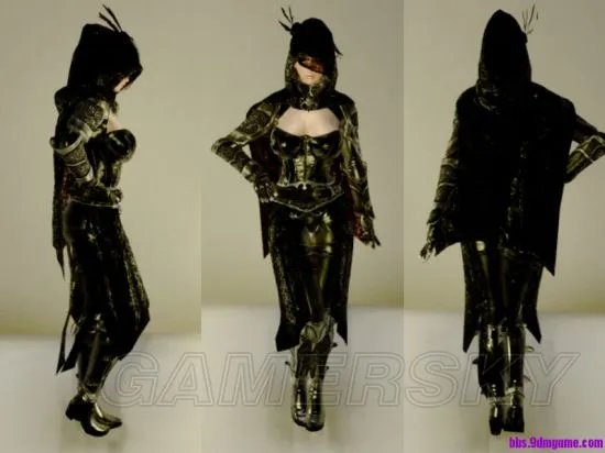 《上古卷轴5》MOD合集 美女随从与武器服装MOD合集