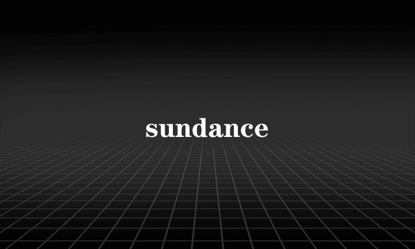 sundance