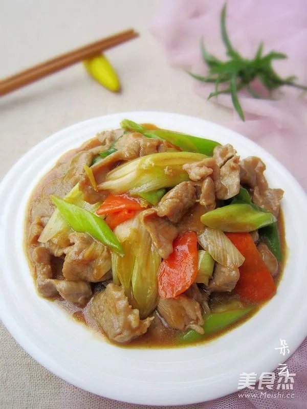 大葱炒肉的做法窍门