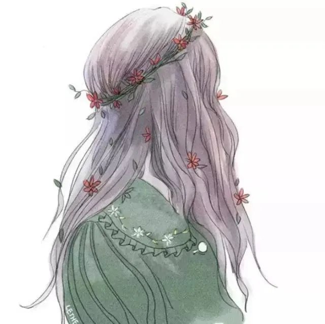 长发高冷女生头像？