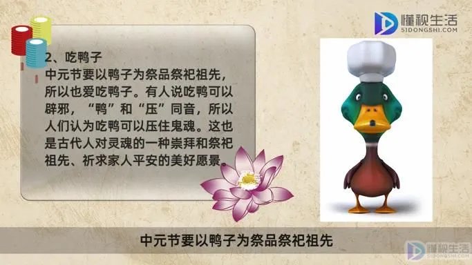 中元节的习俗是什么