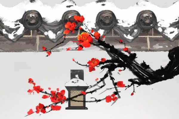 仆算子咏梅的意思