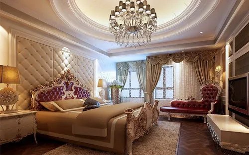 卧室窗帘效果图 卧室小窗帘装修让邻居羡慕不已