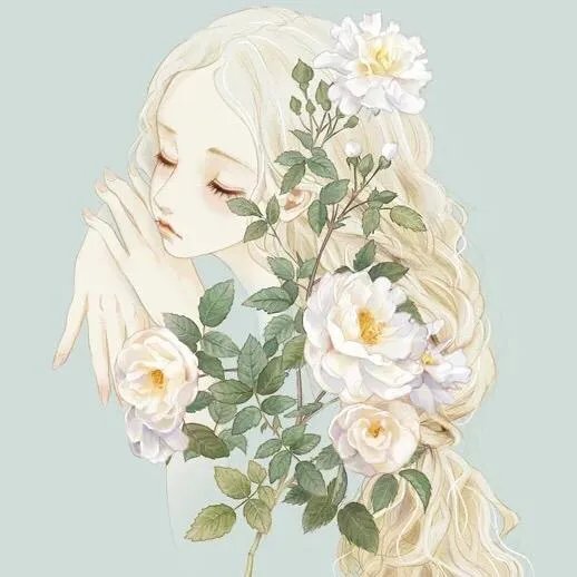 长发高冷女生头像？