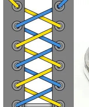 24种鞋带的系法图解