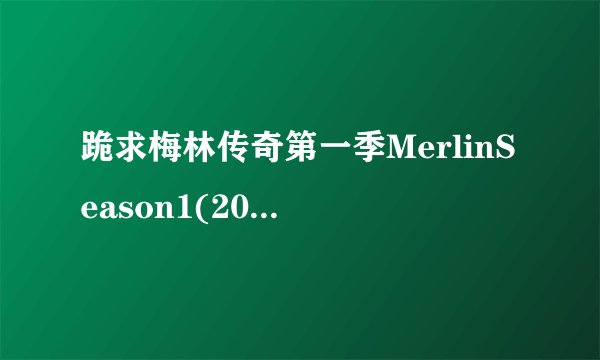 跪求梅林传奇第一季MerlinSeason1(2008)导演詹姆斯·哈维斯在线免费播放