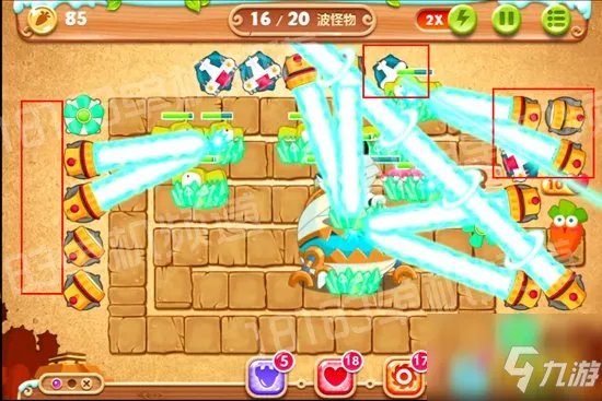 《保卫萝卜2》第80关怎么过 第80关速通图文教程攻略