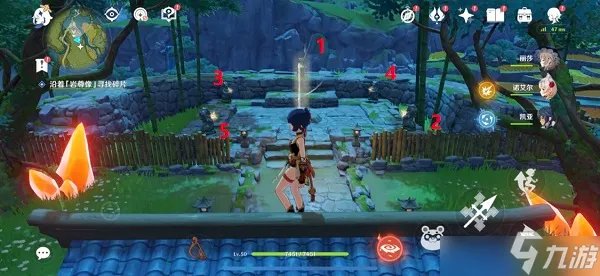 原神沿着岩尊像寻找碎片攻略 沿着岩尊像寻找碎片点亮顺序