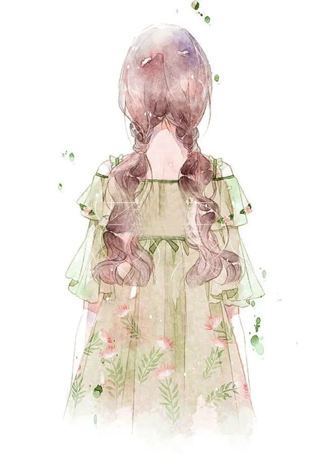 长发高冷女生头像？