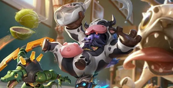 史上最皮的皮肤！哞利斯塔敲钟太贱啦