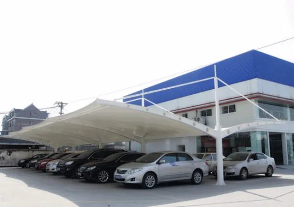 什么是膜结构车棚？做一个价格是多少？