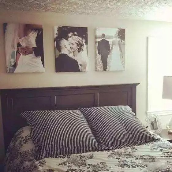 婚纱照怎么挂 墙上结婚照片怎么挂好看