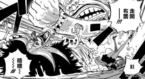 《海贼王》漫画第837话 克力架做出这辈子最后悔的事