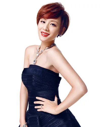 叶一茜短发照曝光 回应公开儿子照片内幕