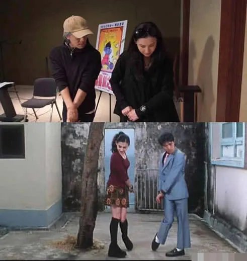 周星驰张柏芝重聚画面曝光：20年重聚还是那个她