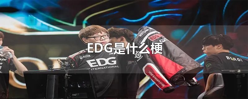EDG是什么梗