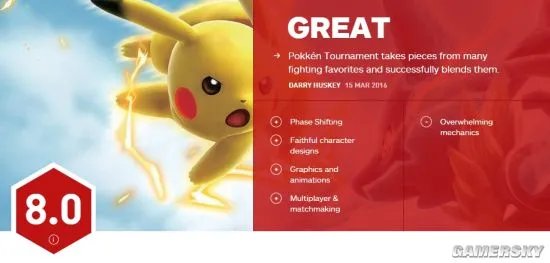 《口袋铁拳锦标赛》IGN 8.0分 集百家之长的格斗佳作