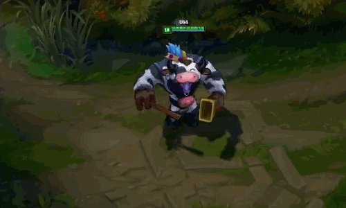 史上最皮的皮肤！哞利斯塔敲钟太贱啦