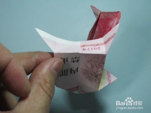 简单的手工折纸天使 用钱折纸爱心天使步骤图解