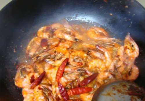 香辣虾的制作方法