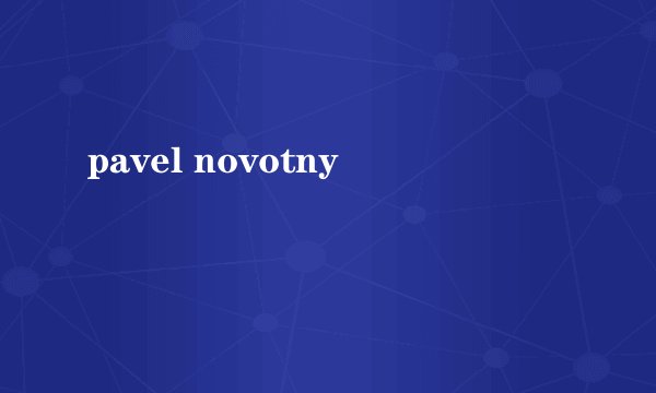 pavel novotny