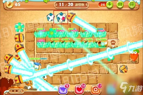 《保卫萝卜2》第80关怎么过 第80关速通图文教程攻略