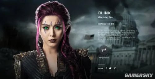 《X战警：逆转未来》曝官方角色信息 范冰冰饰演“闪烁”能力超强