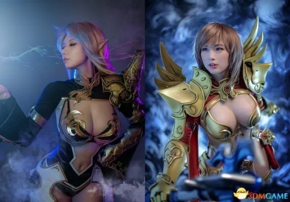 螺旋猫最新Cos美图欣赏！大胸呼之欲出性感至极