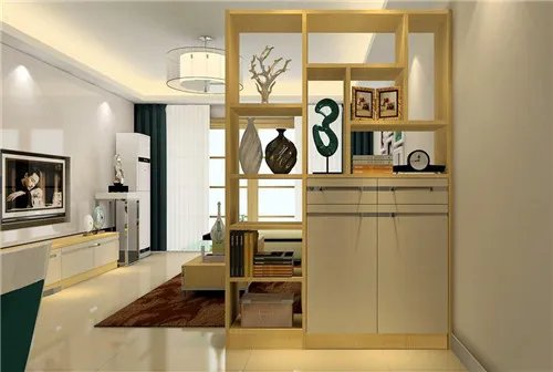 客厅玻璃隔断效果图 常见的几种客厅隔断类型