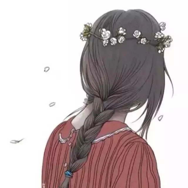 长发高冷女生头像？