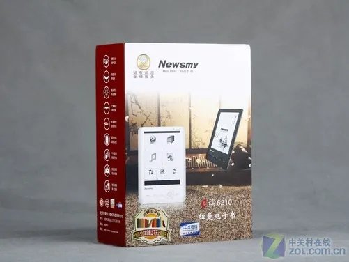 低价轻薄E-Ink屏电子书 纽曼e读6210评测
