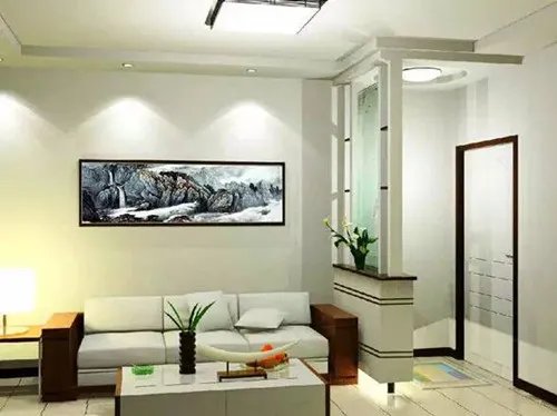 玄关隔断装修效果图大全 客厅玄关隔断装修创意无限