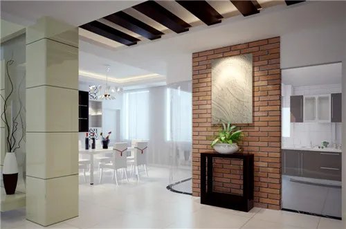 简约玄关装修效果图  打造简单实用又大方的玄关风景区