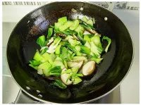 香菇油菜的做法