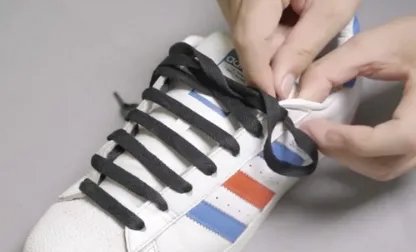 24种鞋带的系法图解