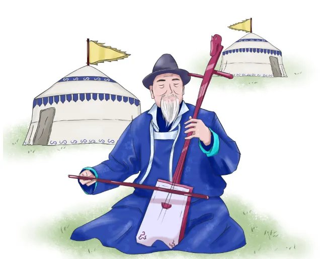 马头琴是哪个民族的 马头琴是拉的还是弹的