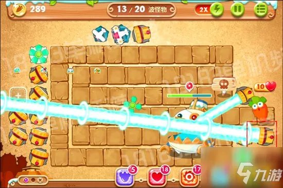 《保卫萝卜2》第80关怎么过 第80关速通图文教程攻略