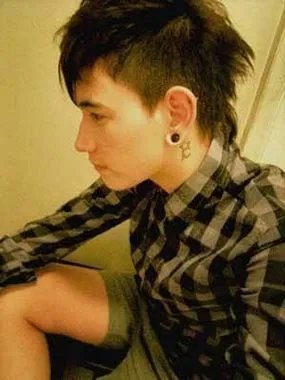 朋克发型是什么样子的，有图发的最好