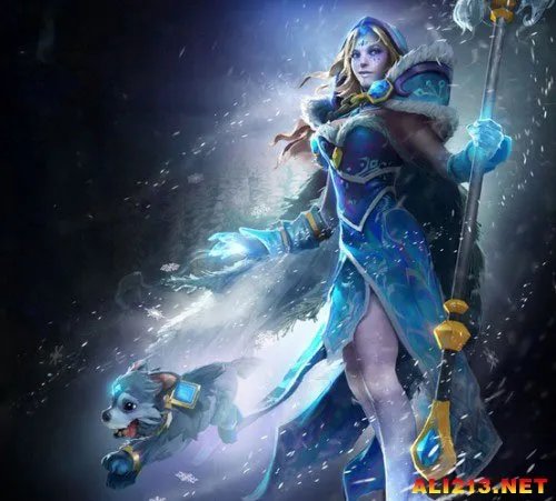 贴合中国传统!《Dota2》新春更新:冰女超奢华至宝
