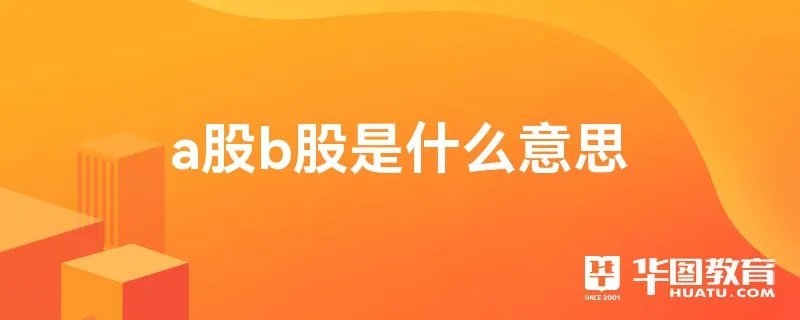 a股b股是什么意思